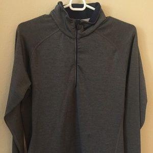 Gray Mens Kjus Quarter Zip size S Sweater
